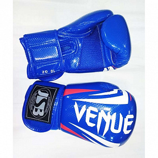 Перчатки боксёрские Zez Sport ZTQ-117 blue