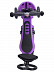 Самокат-беговел Black Aqua MG023D светящиеся колеса purple