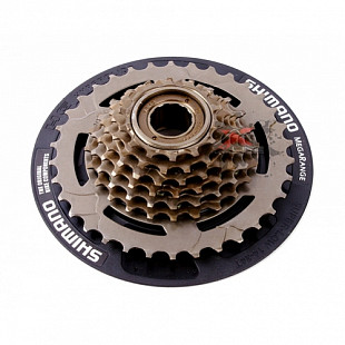 Трещотка Shimano mf-tz31 tourney 7 скоростей 14-16-18-20-22-24-34т black/brown ZSM70239