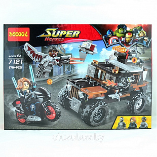 Конструктор Decool 7121 Опасное ограбление