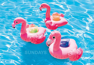 Надувной подстаканник Intex Flamingo Drink Holder 57500