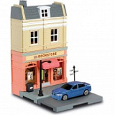 Набор игровой Rmz City "Машинка и книжный магазин" 1:64 614003
