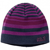 Шапка детская Jack Wolfskin CROSS KNIT CAP KIDS midnight blue