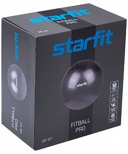 Фитбол Starfit GB-110 65 см высокой плотности антивзрыв grey 