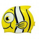 Шапочка для плавания 4601 yellow