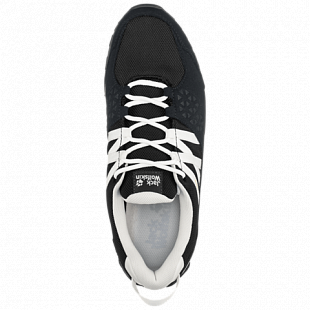 Полуботинки мужские Jack Wolfskin Cascade Hike Texapore Low M black / white