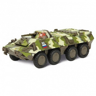 Игрушка Tehnopark Машина Технопарк БТР-80 CT12-426-1+2+3