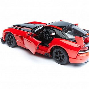 Коллекционная машина Bburago 1:24 Dodge Viper SRT/10 (18-22114) red