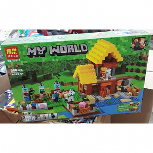 Конструктор Bela Minecraft Фермерский домик 10813