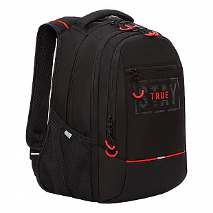 Рюкзак городской GRIZZLY RU-138-3 /3 black/red