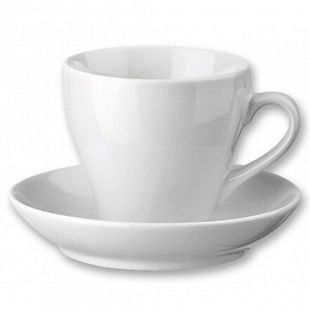 Чашка с блюдцем 150мл 434790 White