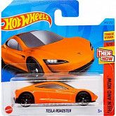 Машинка Hot Wheels Базовой коллекции Tesla Roadster 249/250 (5785 HKJ47) mainline 2023