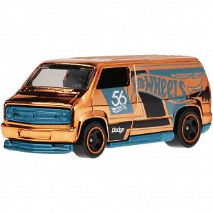 Машинка Hot Wheels Custom '77 Dodge Van  6/6 (HDH54 HVX09)