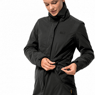 Пальто женское Jack Wolfskin Ottawa Coat black