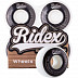 Комплект колес для скейтборда Ridex SB 100A 53x32 white/black
