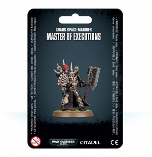 Миниатюры Games Workshop Warhammer Chaos Space Marines Master of Executions 43-44