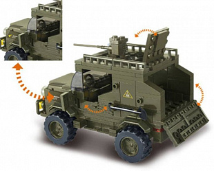 Конструктор Sluban M38-B0307 Сервисные войска