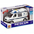 Инерционная пластмассовая  машина фургон Police WY590B
