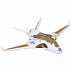 Игрушка на батарейках самолёт с 3D светом 038DR-3