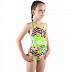 Купальник детский спортивный Mad Wave Cards green