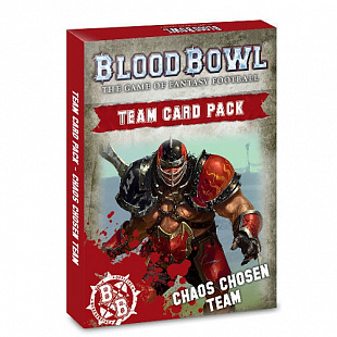 Карточная игра Games Workshop Warhammer Blood Bowl: Chaos Chosen Team Cards