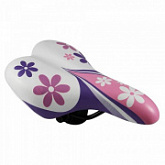 Велоседло DDK Flower 1217A white/pink