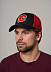 Бейсболка Atributika&Club NHL Calgary Flames 28149 black/red