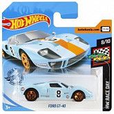 Машинка Hot Wheels Базовой коллекции Ford Gt-40 35/250 (5785 GHC55)