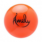 Мяч для художественной Amely AGB-301 15 см orange