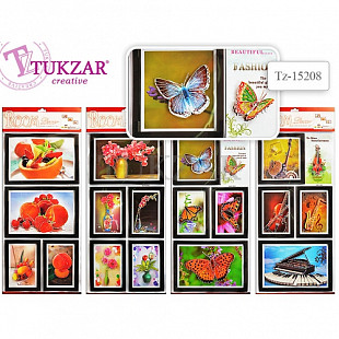 Наклейки интерьерные Tukzar 3D картины в ассортименте TZ 15208