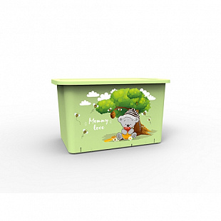 Контейнер для игрушек Berossi Mommy love 15,7 л tea tree АС49162000