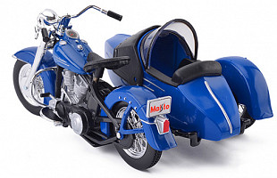 Масштабная модель мотоцикла Maisto 1:18 Харли-Дэвидсон SideCar-FL Hydra Glide