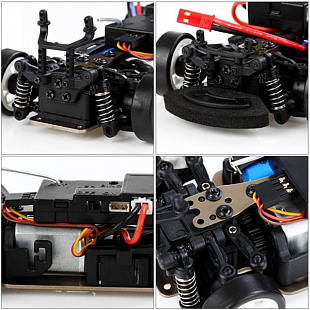 Радиоуправляемая машина WL Toys 1/28 дрифтовая K969