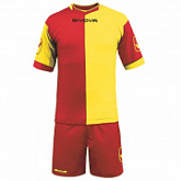 Футбольная форма Givova Kit Combo KITC22 red/yellow