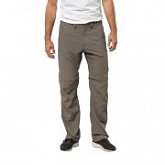 Брюки с молнией мужские Jack Wolfskin Canyon Zip Off Pants siltstone