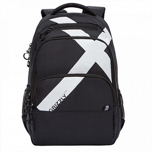 Рюкзак городской GRIZZLY RU-030-1 /4 black/white