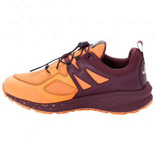 Водонепроницаемые кроссовки детские Jack Wolfskin Unleash 2 Speed Texapore Low K apricot / burgundy