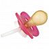 Пустышка круглая латексная Canpol babies Love&Sea 0-6 мес. (22/606_new) pink