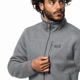 Куртка мужская Jack Wolfskin Robson Fjord Jacket slate grey