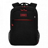 Рюкзак школьный GRIZZLY RB-156-1	/4 black/red