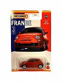 Машинка Matchbox France Fiat 500 2019 3/12 (HBL02 HFH70) коллекция 2022