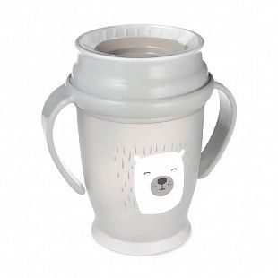 Поильник Lovi Buddy bear 360° 250 мл 9+ мес 1/599new Grey