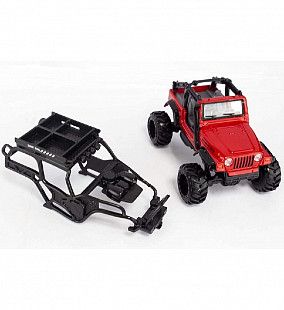 Машинка Maisto 2003 Jeep Wrangler Rubicon (21208) red