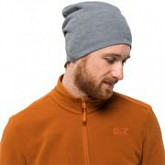 Шапка мужская Jack Wolfskin Feel Good Beanie grey heather 1907011-6110559