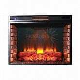 Электрокамин InterFlame Panoramic IF-EF06-33 LED FX Quartz
