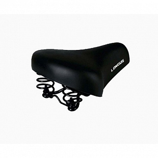 Велоседло Longus City Pvc black 20013