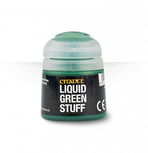 Краски и кисти Games Workshop Warhammer Liquid Green Stuff 66-12 66-12