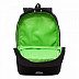 Городской рюкзак GRIZZLY RU-134-1 /2 black/light green