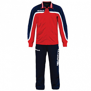 Спортивный костюм Givova Tuta Europa TR021 red/blue