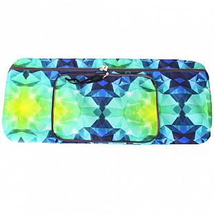 Чехол-портмоне для самоката Y-Scoo 180 Diamond Emerald green/blue